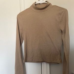 Long sleeve mock neck